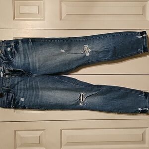 Old Navy Light Blue Rockstar Jeans